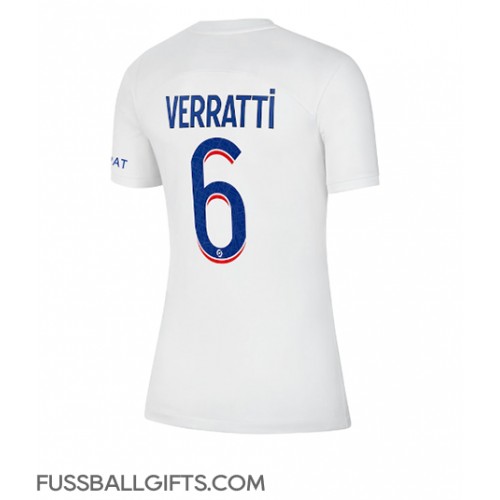 Paris Saint-Germain Marco Verratti #6 Fußballbekleidung 3rd trikot Damen 2022-23 Kurzarm